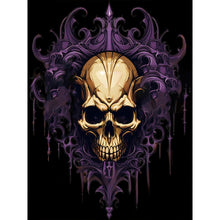 Load image into Gallery viewer, Skull 30*40CM(Canvas) Full Round Drill Diamond Painting
