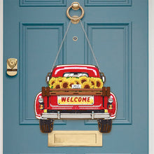 Load image into Gallery viewer, Acrylic Special Shape Diamond Painting Art Pendants Car Rhinestone Car Kit
