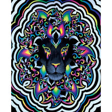 Load image into Gallery viewer, Abstract Black Panther 40*50CM(Canvas) Full Round Drill Diamond Painting
