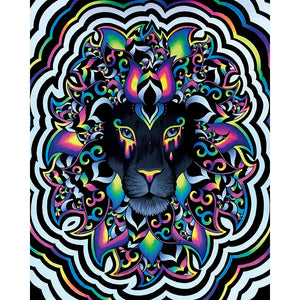 Abstract Black Panther 40*50CM(Canvas) Full Round Drill Diamond Painting