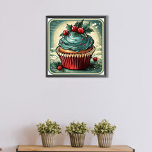 Load image into Gallery viewer, Christmas Cake 30*30CM(Picture) Full Round Drill Diamond Painting
