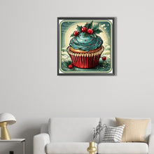 Load image into Gallery viewer, Christmas Cake 30*30CM(Picture) Full Round Drill Diamond Painting
