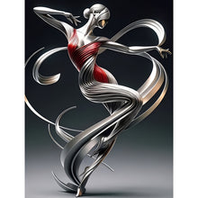 Load image into Gallery viewer, Artistic Dancing Girl 30*40CM(Canvas) Full Round Drill Diamond Painting

