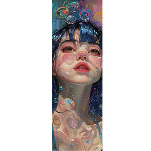 Yishu - Girl - 30*100CM 11CT 3 Stamped Cross Stitch