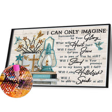 Load image into Gallery viewer, Desktop Still Life (English) 30*40CM(Canvas) Partial Special Shaped Drill Diamond Painting
