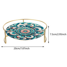 Load image into Gallery viewer, Acrylic Mandala Diamond Painting Bathroom Tray Diamond Art Counter Organizer
