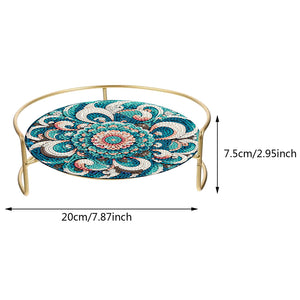Acrylic Mandala Diamond Painting Bathroom Tray Diamond Art Counter Organizer