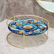 Load image into Gallery viewer, Acrylic Flower Diamond Painting Bathroom Tray Diamond Art Counter Organizer
