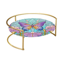 Load image into Gallery viewer, Acrylic Butterfly Diamond Painting Bathroom Tray Diamond Art Counter Organizer
