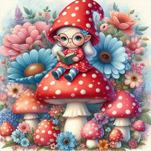 Load image into Gallery viewer, Little Red Riding Hood 40*40CM(Picture) Full Round Drill Diamond Painting
