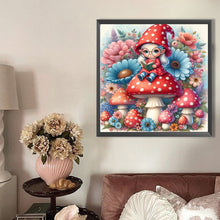 Load image into Gallery viewer, Little Red Riding Hood 40*40CM(Picture) Full Round Drill Diamond Painting
