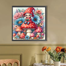 Load image into Gallery viewer, Little Red Riding Hood 40*40CM(Picture) Full Round Drill Diamond Painting
