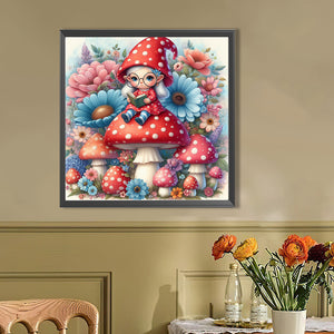 Little Red Riding Hood 40*40CM(Picture) Full Round Drill Diamond Painting
