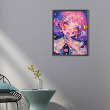 Load image into Gallery viewer, Cartoon Girl 40*55CM(Canvas) Full Round Drill Diamond Painting

