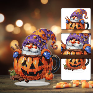 Acrylic Special Shape Halloween Goblin Diamond Painting Desktop Ornaments