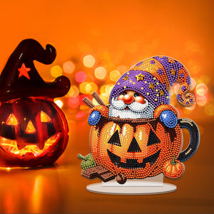 Acrylic Special Shape Halloween Goblin Diamond Painting Desktop Ornaments