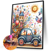 Load image into Gallery viewer, Retro Dream Car Scenery 40*50CM(Canvas) Full Round Drill Diamond Painting
