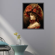 Load image into Gallery viewer, Girl In Oil Painting 40*50CM(Canvas) Full Round Drill Diamond Painting
