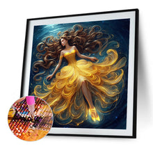 Load image into Gallery viewer, Disney Princess Belle 40*40CM(Canvas) Full Round Drill Diamond Painting
