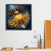 Load image into Gallery viewer, Disney Princess Belle 40*40CM(Canvas) Full Round Drill Diamond Painting
