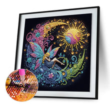 Load image into Gallery viewer, Star And Moon Fairy 30*30CM(Canvas) Partial Special Shaped Drill Diamond Painting
