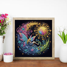Load image into Gallery viewer, Star And Moon Fairy 30*30CM(Canvas) Partial Special Shaped Drill Diamond Painting
