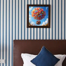 Load image into Gallery viewer, Up&#39;S Hot Air Balloon 40*40CM(Canvas) Full Round Drill Diamond Painting
