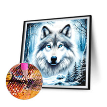Load image into Gallery viewer, Wolf 40*40CM(Canvas) Full Round Drill Diamond Painting

