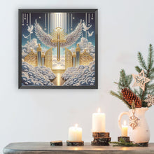 Load image into Gallery viewer, Cross 30*30CM(Canvas) Partial Special Shaped Drill Diamond Painting
