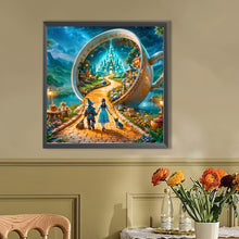 Load image into Gallery viewer, The Wizard Of Oz 40*40CM(Picture) Partial AB Full Round Drill Diamond Painting
