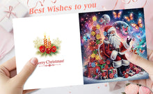 Load image into Gallery viewer, 12PCS DIY Diamond Art Greeting Cards for Festivals and Celebrations (Christmas)
