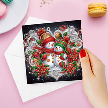 Load image into Gallery viewer, 12PCS DIY Diamond Art Greeting Cards for Festivals and Celebrations (Christmas)
