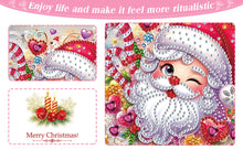 Load image into Gallery viewer, 12PCS DIY Diamond Art Greeting Cards for Festivals and Celebrations (Christmas)
