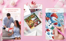 Load image into Gallery viewer, 12PCS DIY Diamond Art Greeting Cards for Festivals and Celebrations (Christmas)
