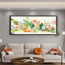 Load image into Gallery viewer, Spring Brand - Hares In Haruno - 120*55CM 11CT 3 Stamped Cross Stitch
