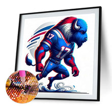 Load image into Gallery viewer, Buffalo Bills 40*40CM(Canvas) Full Round Drill Diamond Painting
