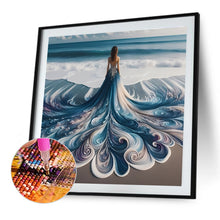 Load image into Gallery viewer, Girl With A Fancy Skirt 40*40CM(Canvas) Full Round Drill Diamond Painting
