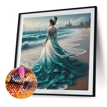 Load image into Gallery viewer, Girl With A Fancy Skirt 40*40CM(Canvas) Full Round Drill Diamond Painting
