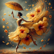 Load image into Gallery viewer, Girl With A Fancy Skirt 40*40CM(Canvas) Full Round Drill Diamond Painting
