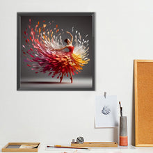 Load image into Gallery viewer, Girl With A Fancy Skirt 40*40CM(Canvas) Full Round Drill Diamond Painting
