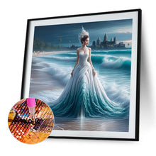 Load image into Gallery viewer, Girl With A Fancy Skirt 40*40CM(Canvas) Full Round Drill Diamond Painting
