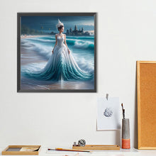 Load image into Gallery viewer, Girl With A Fancy Skirt 40*40CM(Canvas) Full Round Drill Diamond Painting
