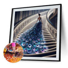 Load image into Gallery viewer, Girl With A Fancy Skirt 40*40CM(Canvas) Full Round Drill Diamond Painting

