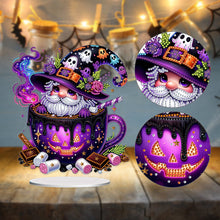 Load image into Gallery viewer, Acrylic Special Shaped Halloween Table Top Diamond Painting Ornament Kits (C)
