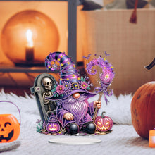 Load image into Gallery viewer, Acrylic Special Shaped Halloween Table Top Diamond Painting Ornament Kits (E)
