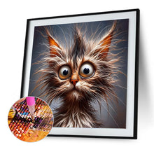 Load image into Gallery viewer, Furry Cat 30*30CM(Canvas) Full Round Drill Diamond Painting
