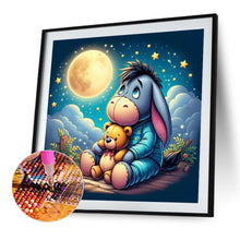Load image into Gallery viewer, Eeyore And Bear 40*40CM(Canvas) Full Round Drill Diamond Painting

