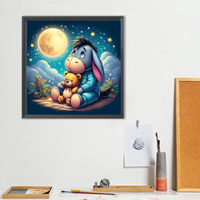 Load image into Gallery viewer, Eeyore And Bear 40*40CM(Canvas) Full Round Drill Diamond Painting
