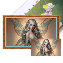 Load image into Gallery viewer, Huancan - Butterfly Fairy - 90*50CM 11CT 3 Stamped Cross Stitch
