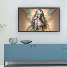 Load image into Gallery viewer, Huancan - Butterfly Fairy - 90*50CM 11CT 3 Stamped Cross Stitch
